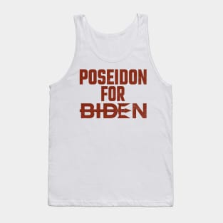 Poseidon For Biden Tank Top